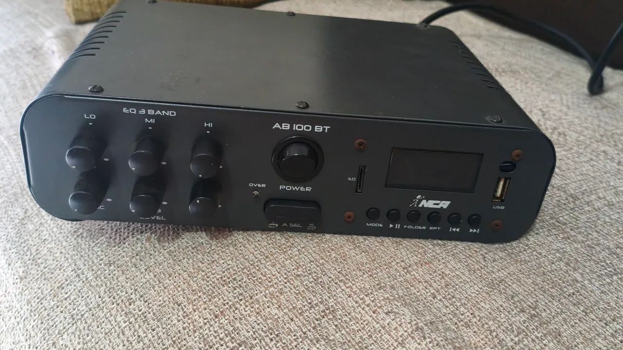 Amplificador Ab100 LL para reparo - Foto 2