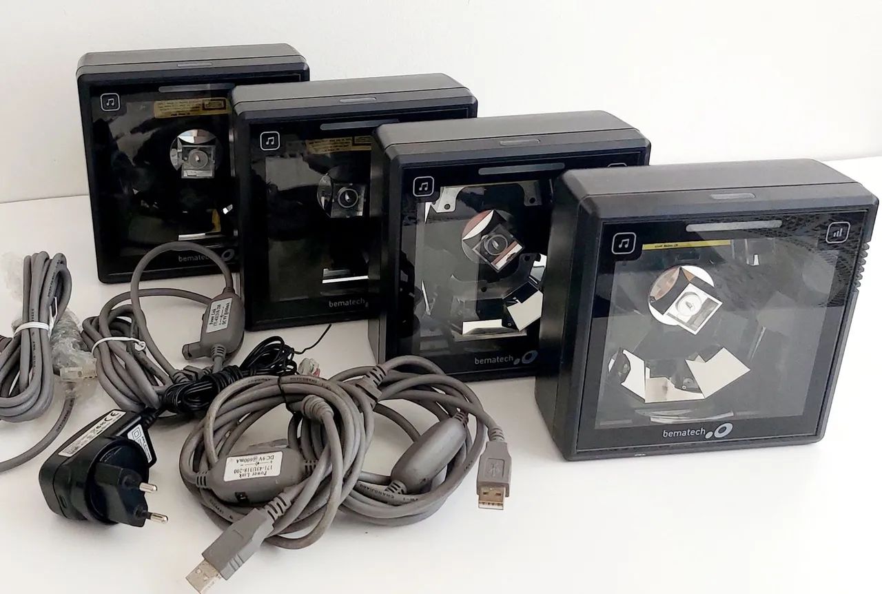 Leitor de Código de Barras Profissional Bematech Aquila S3200  Completo