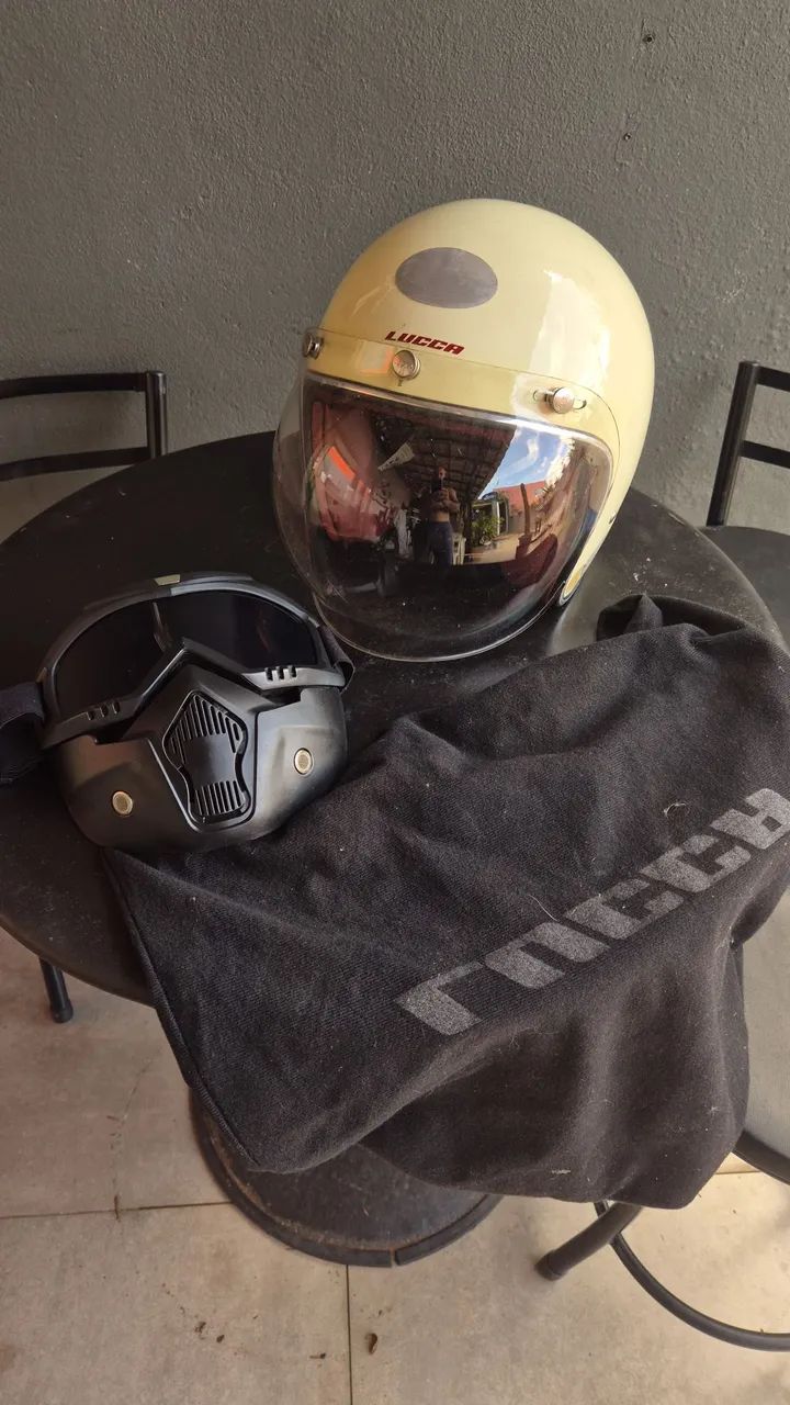 Capacete custom  lucca  - Foto 4