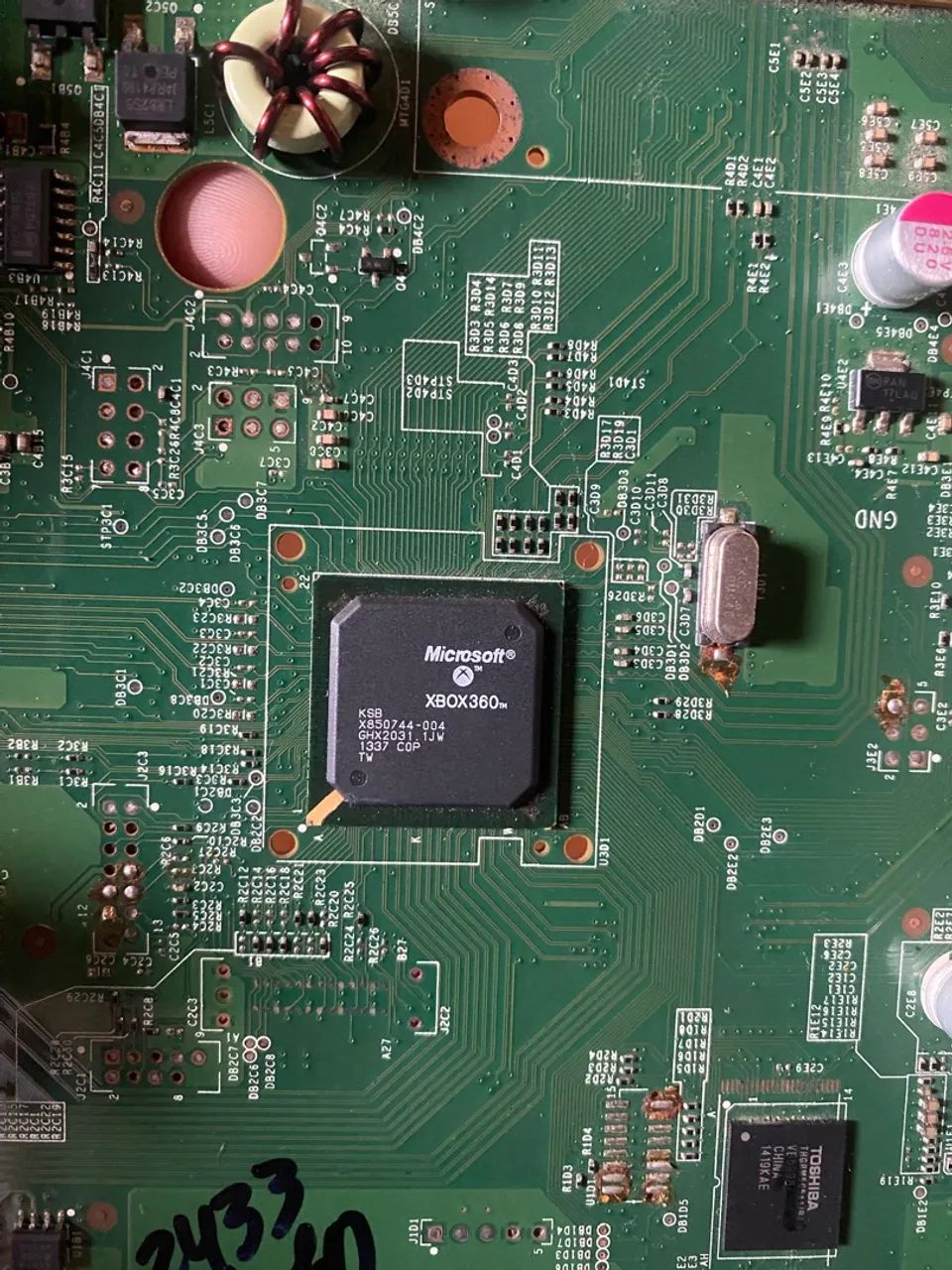 Placa mãe do Xbox 360 super slim  - Foto 3