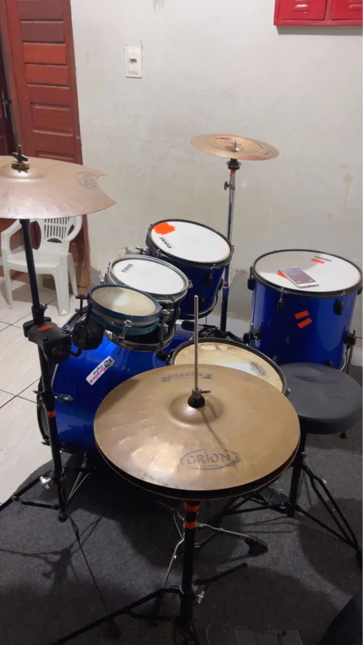 Bateria acústica completa !  - Foto 3