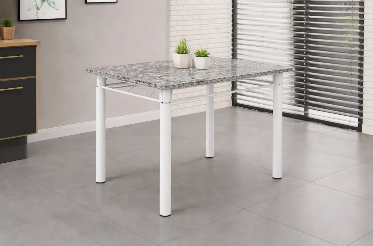 Mesa de Apoio em Aço Tubular Retangular