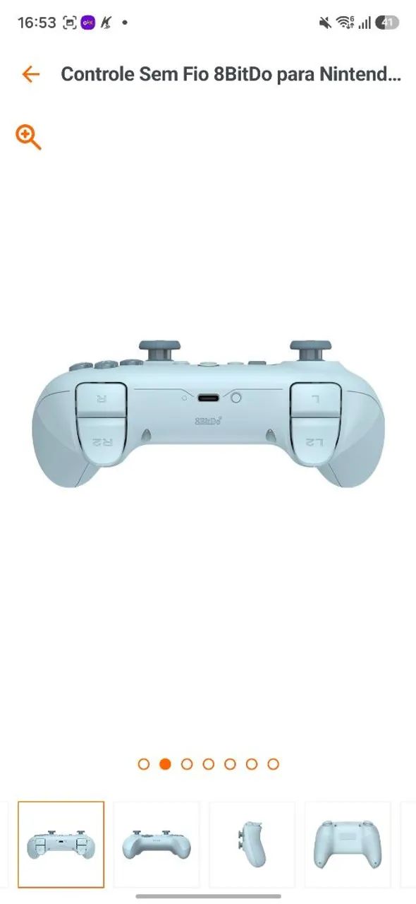 Controle 8BitDo Ultimate 2C Switch - Foto 3