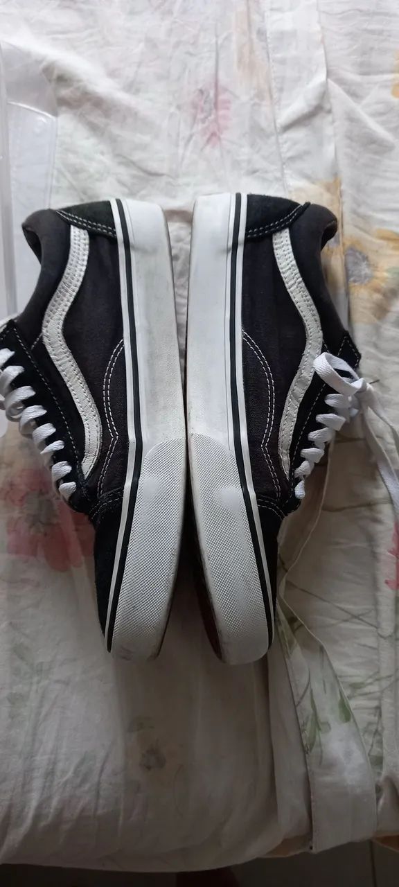 Tênis old skool black white - Foto 2