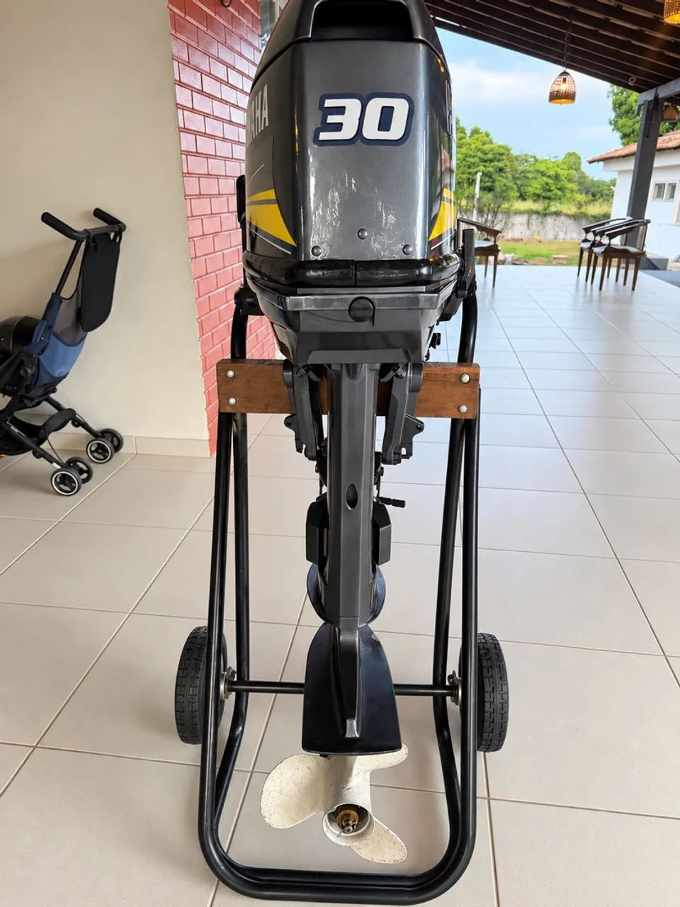 Motor Yamaha 30hp 2T excelente funcionamento! - Foto 2