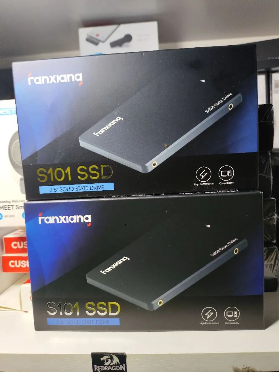 SSD SATA Fanxiang 500GB e 1TB novo lacrado - Armazenamento