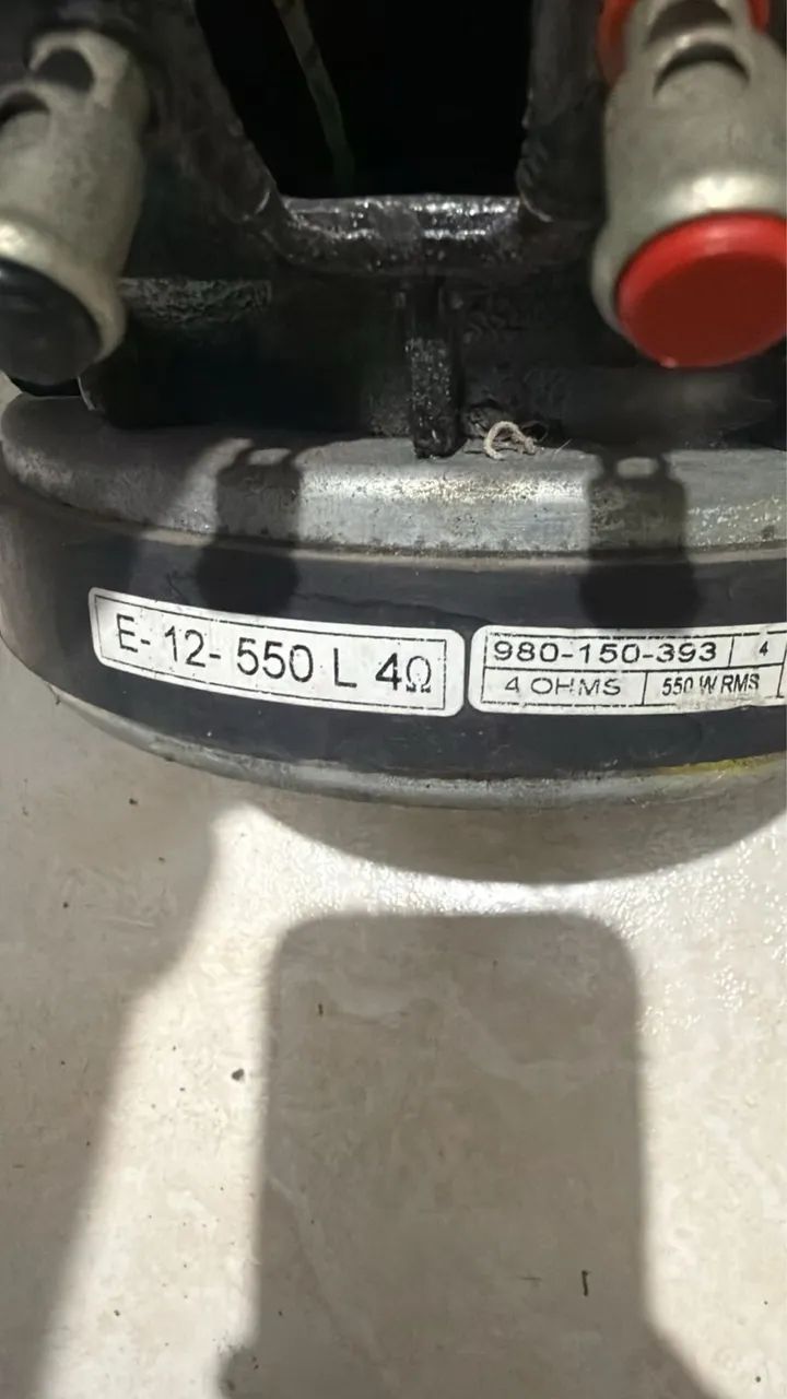 Auto Falantes Eros 550L 12 Polegadas