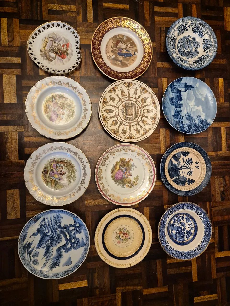 Pratos decorativos
