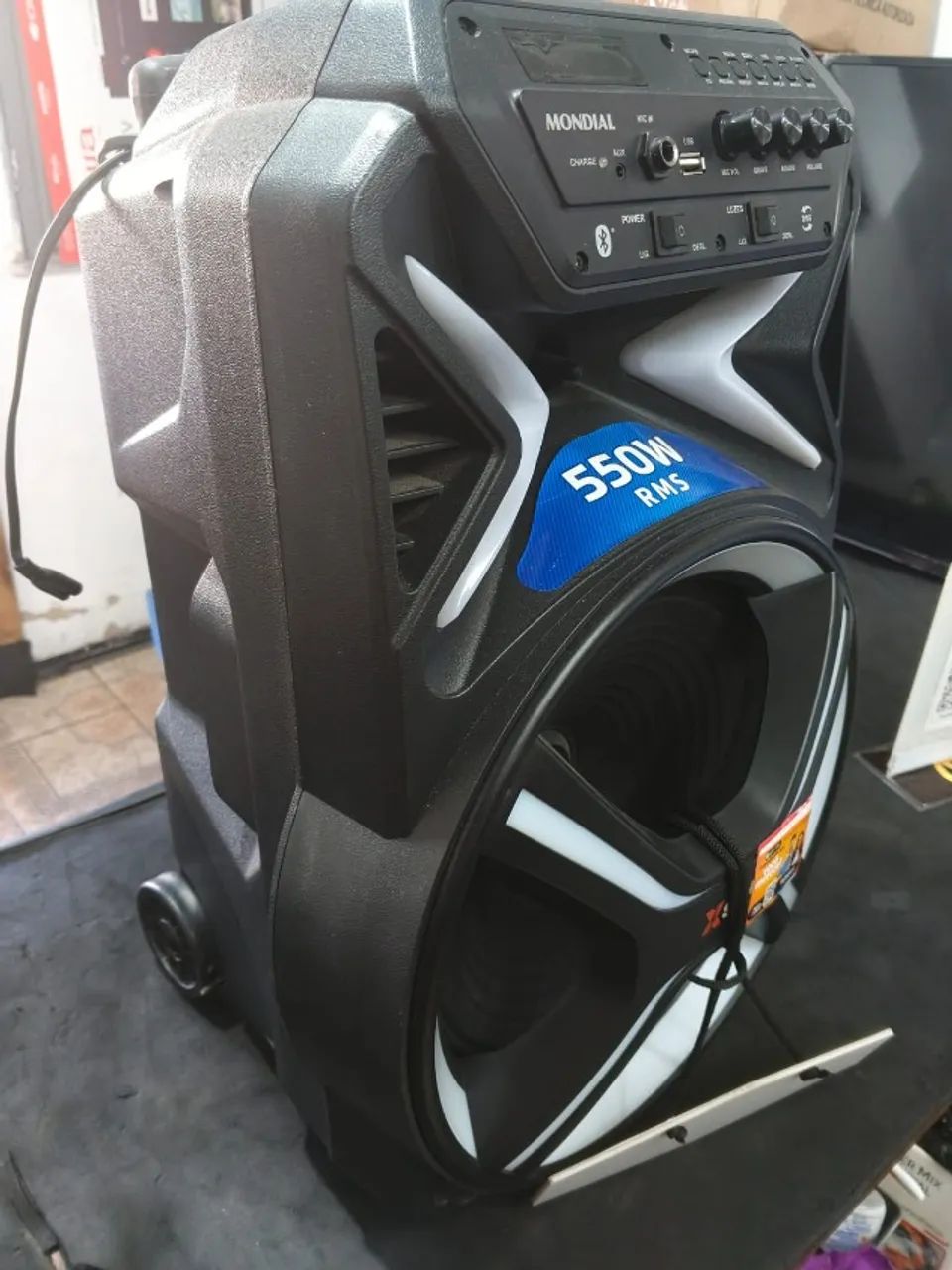 CAIXA AMPLIFICADA CM-550 BIVOLT . - Foto 3