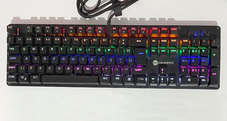 Teclado Gamer Mecânico RGB Para Pc ou Notebook