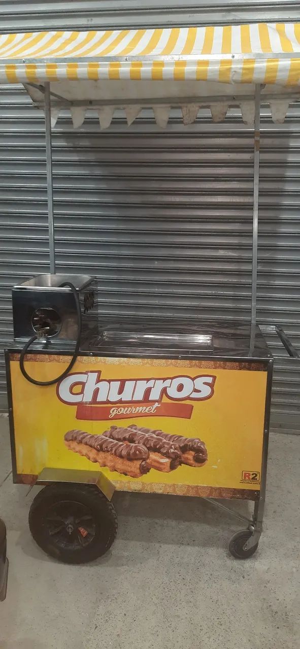 CARRINHO DE CHURROS EM PERFEITO ESTADO - Foto 2
