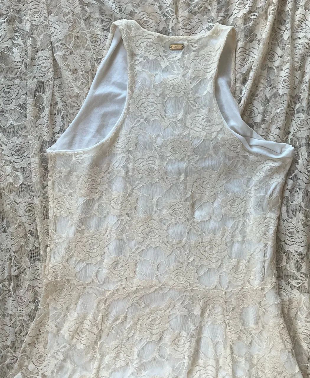 Vestido longo de renda  - Foto 2
