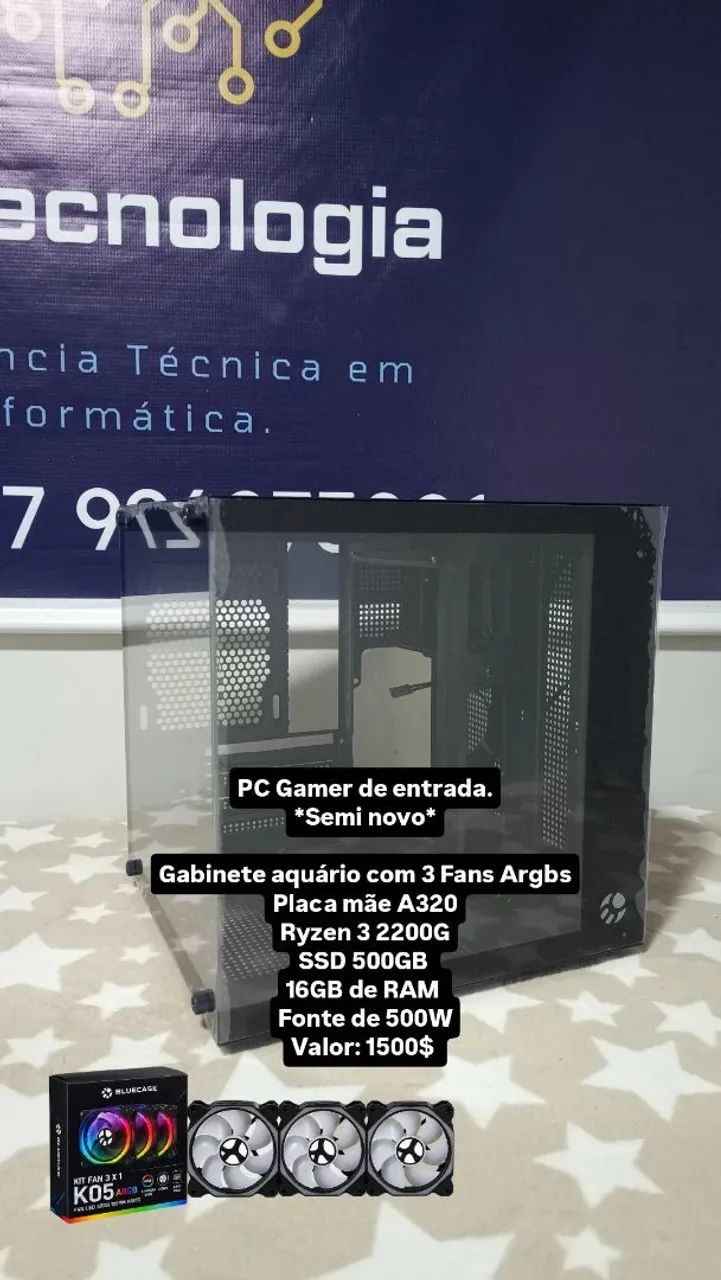 PC gamer de entrada 