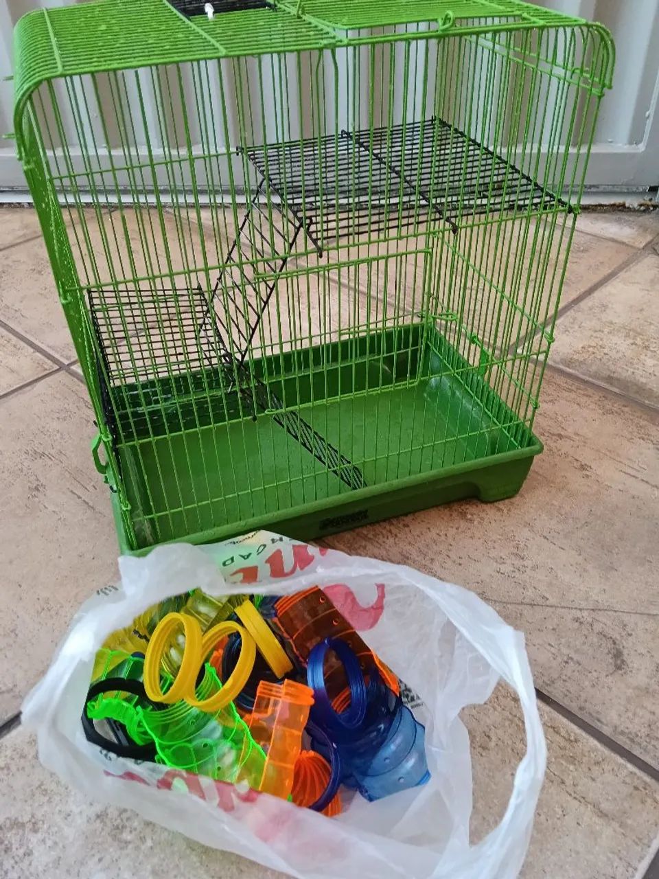Gaiola de hamster com túnel  - Foto 2