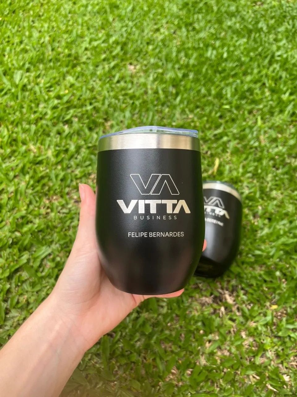 Cuia térmica - Personalizado a laser - com sua logo!!