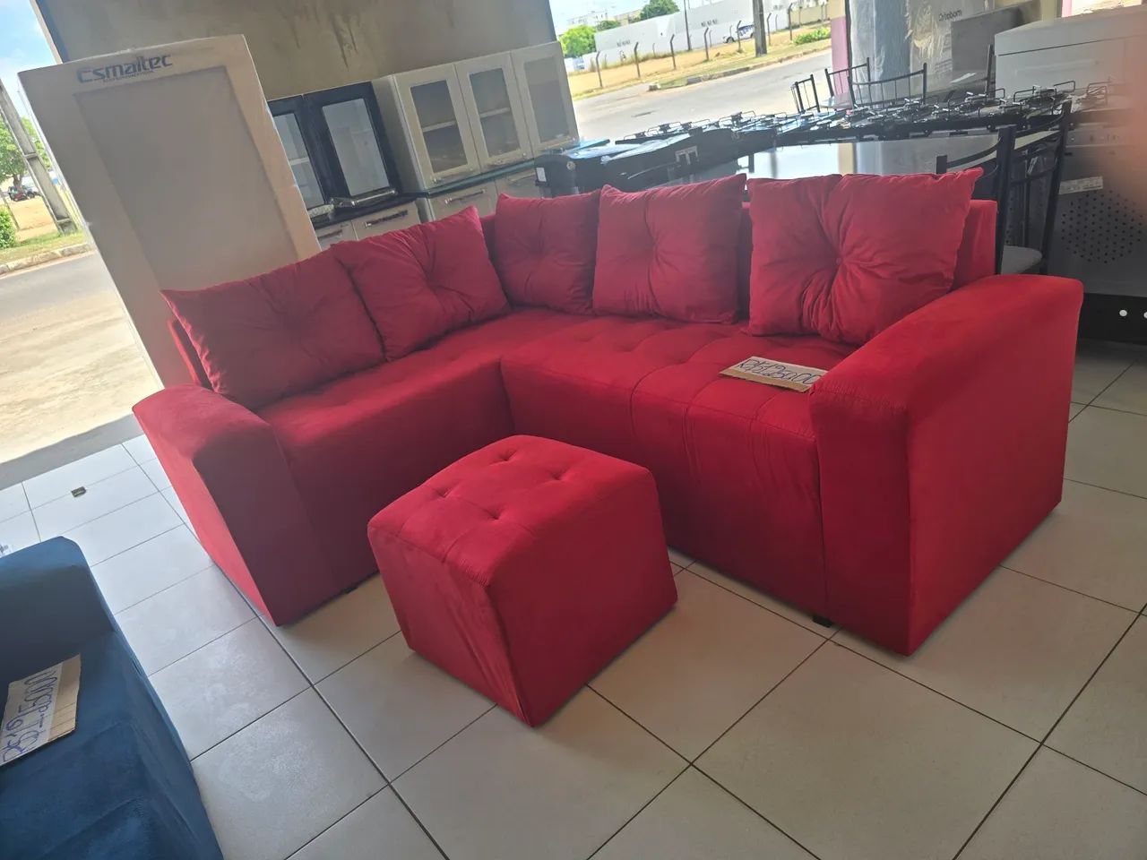 Sofa em L valor 1.250 reais