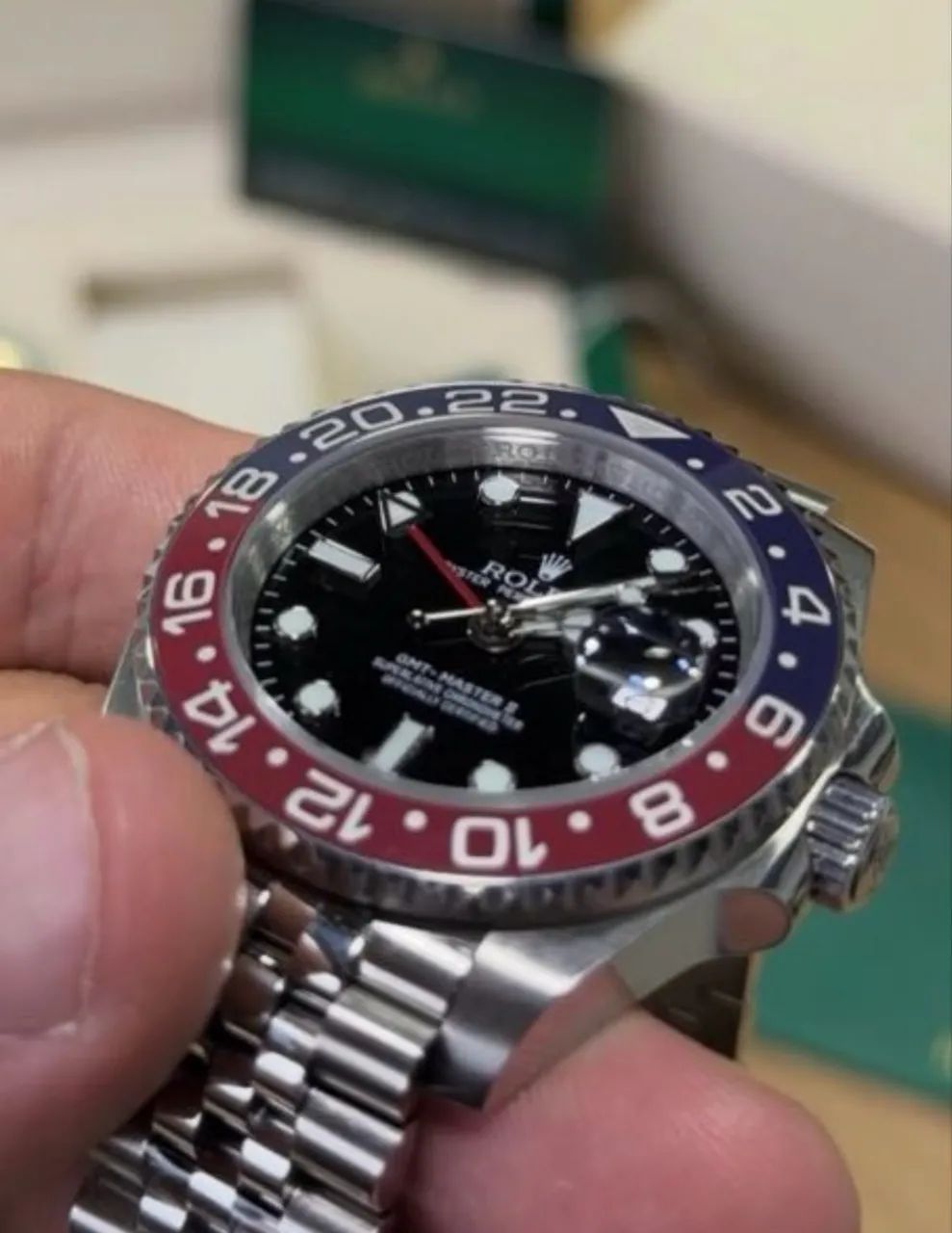 Relógio gmt Pepsi automático clean - Foto 3