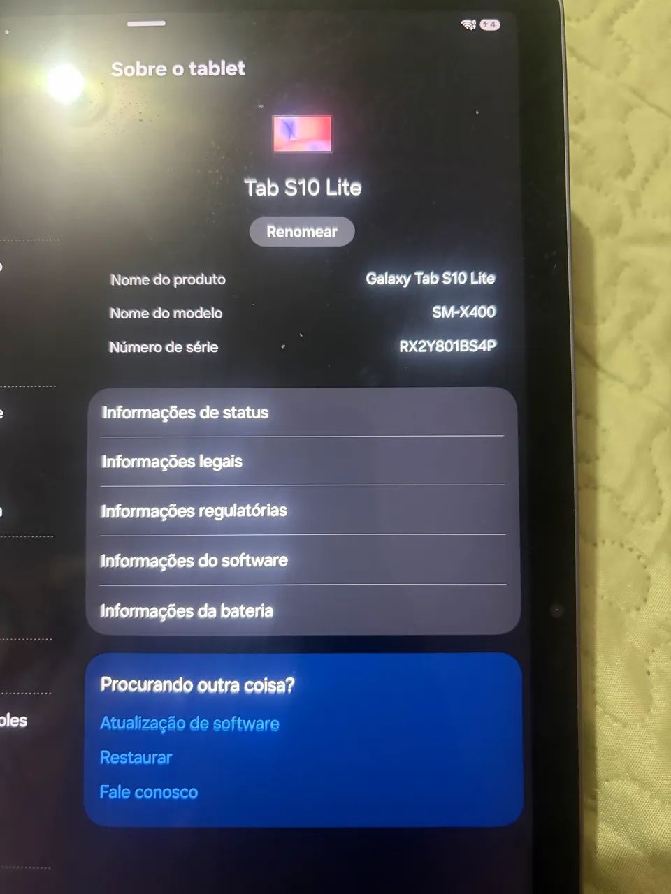 Tablet S10 lite