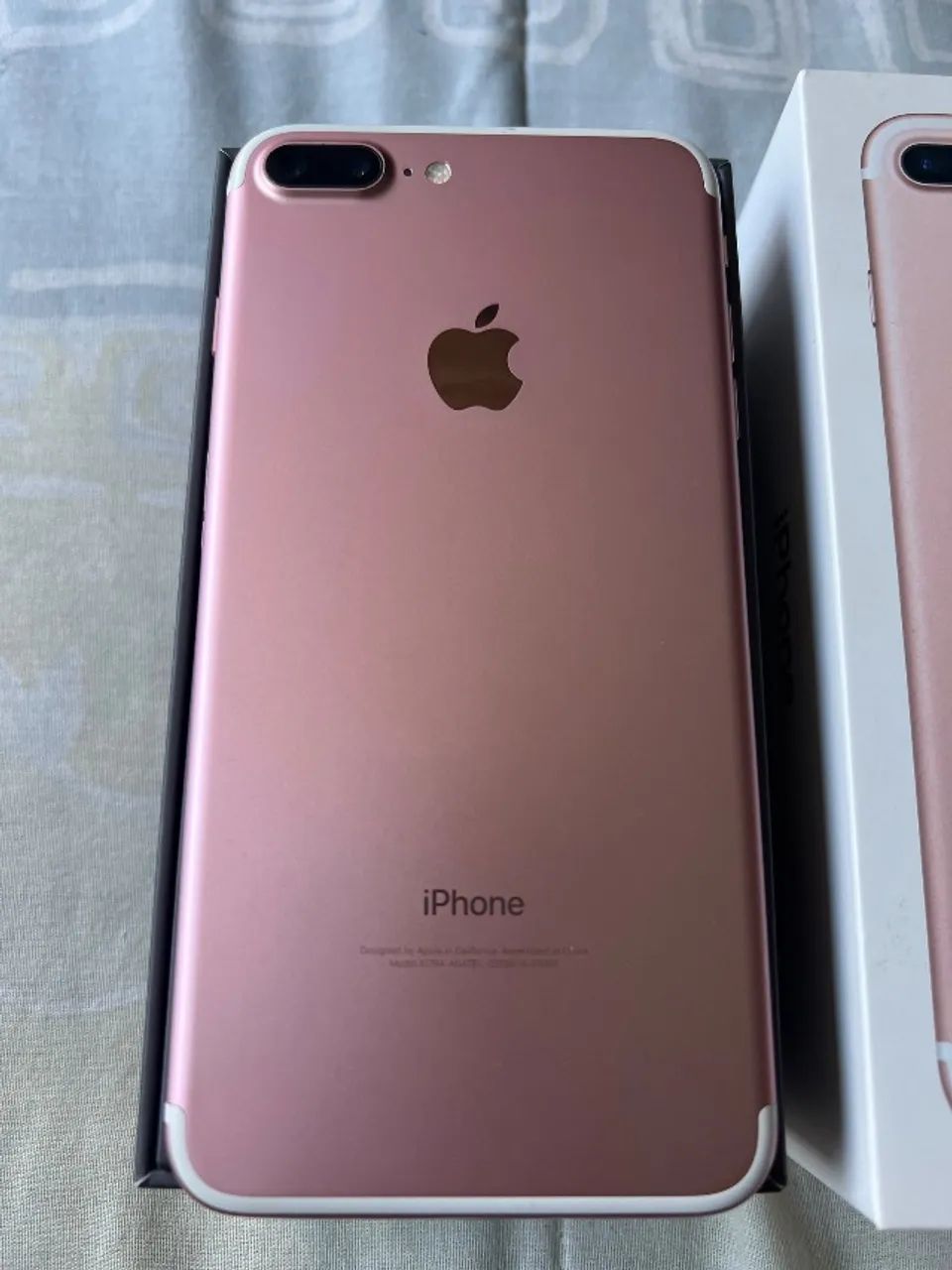iPhone 7 Plus 256 GB Rose Gold com Caixa - Bem Conservado - Foto 3