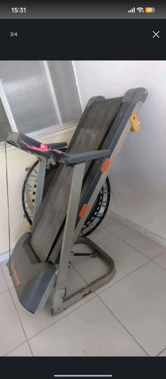 Esteira atletic advanced 520ee - Foto 3