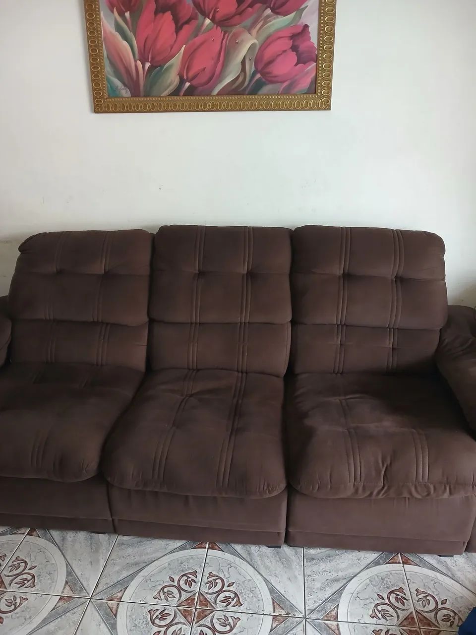 Sofá retrátil e reclinavel  - Foto 2