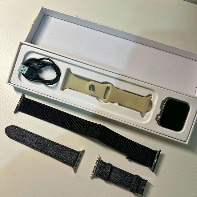 Smartwatch usado como novo + duas pulseiras - Foto 2