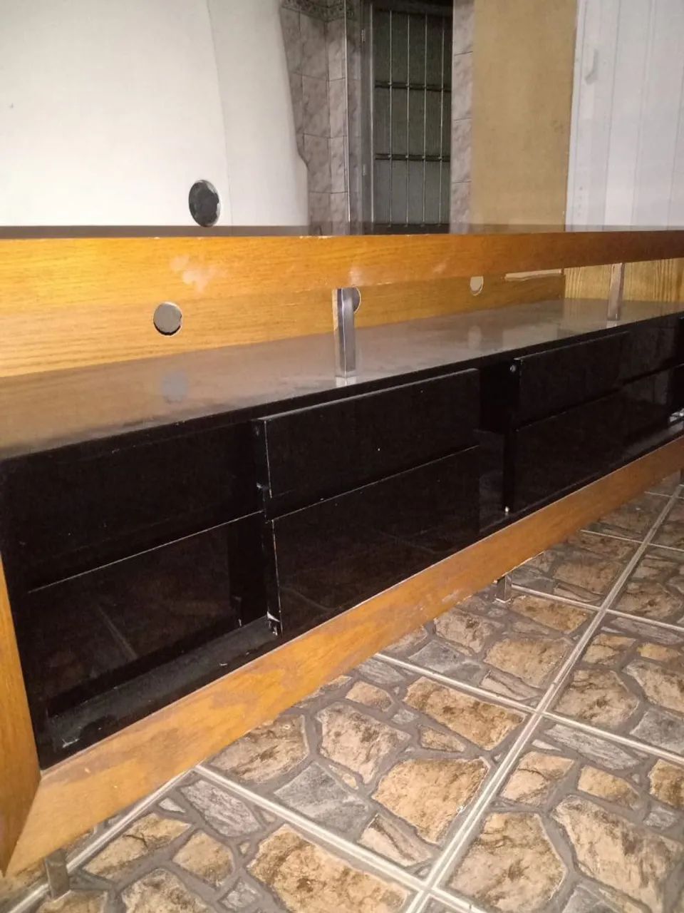 Rack De madeira maciça 