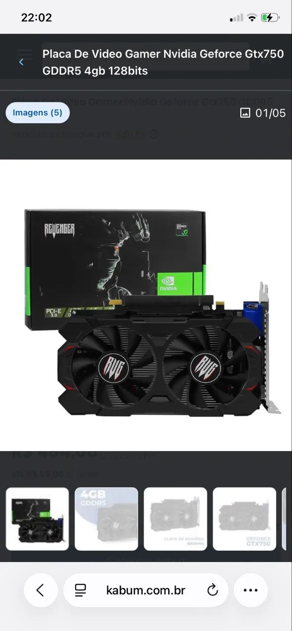 Gtx 750 4gb - Foto 2