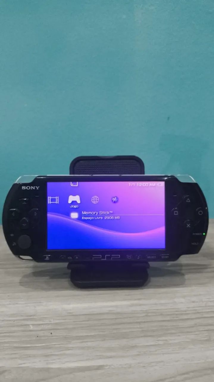 psp 3000 completo caixa e manual - Consoles de Vídeo Game - Cidade