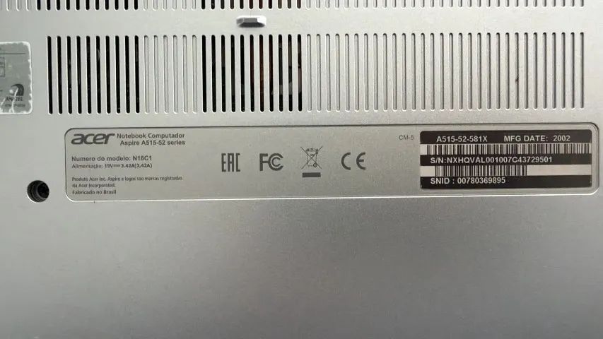 Notebook para retirar peças - Foto 5