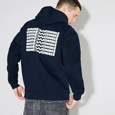 Moletom com capuz e zíper Get Weird unisex - Tamanho GG - Foto 2