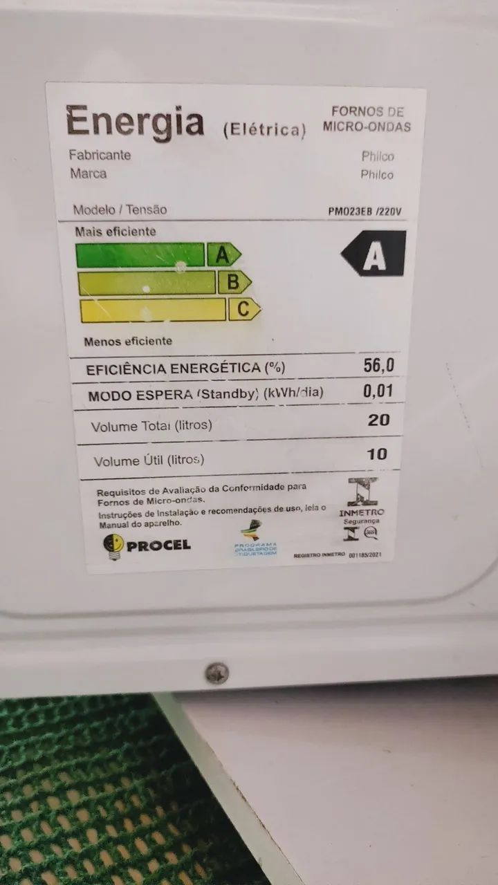 Microondas Philco 20 litros - Foto 4