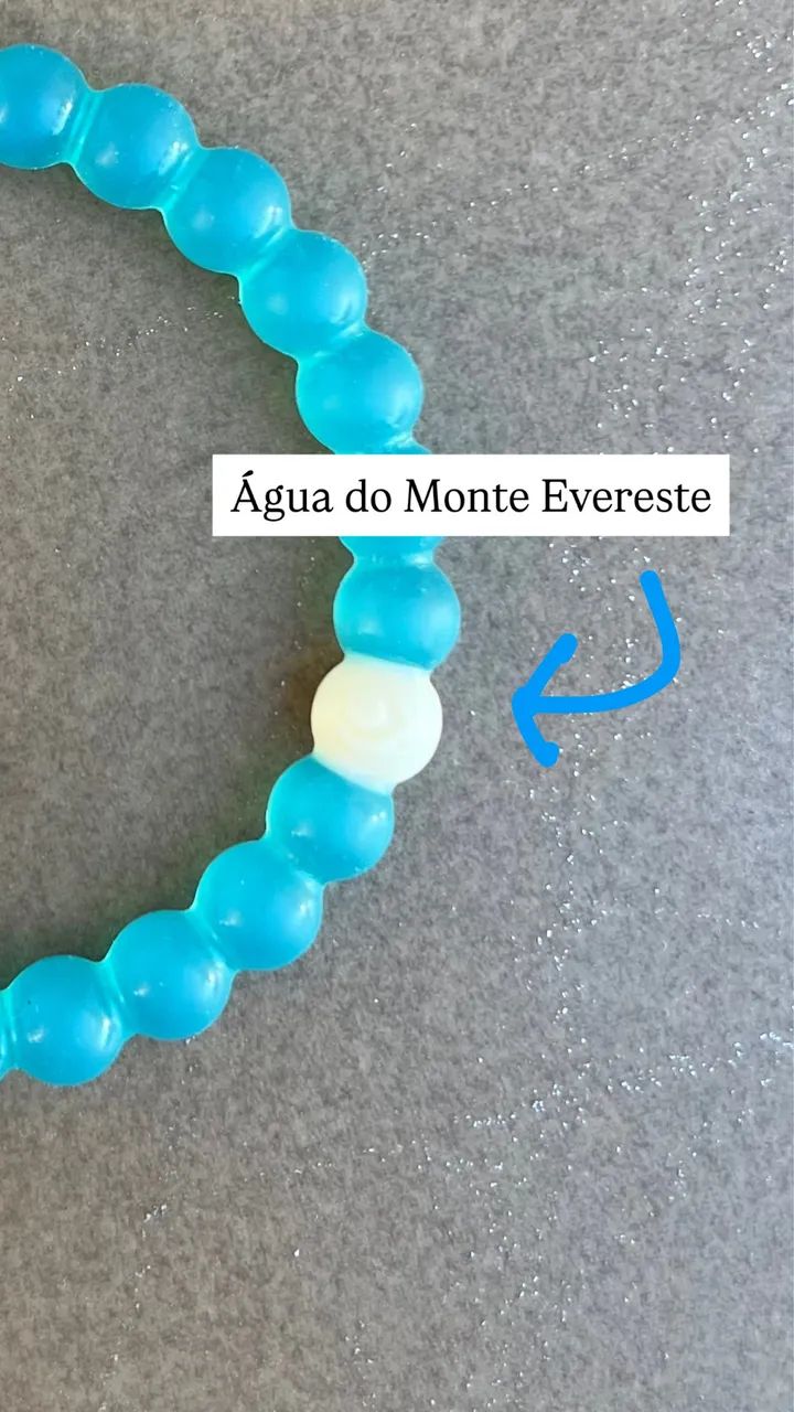 Pulseira Lokai azul - Foto 2