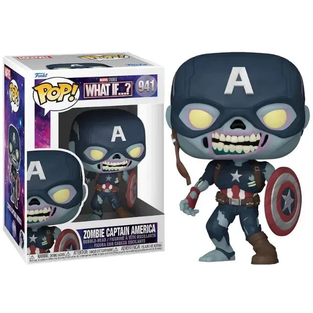 Funko Capitão América Zumbi