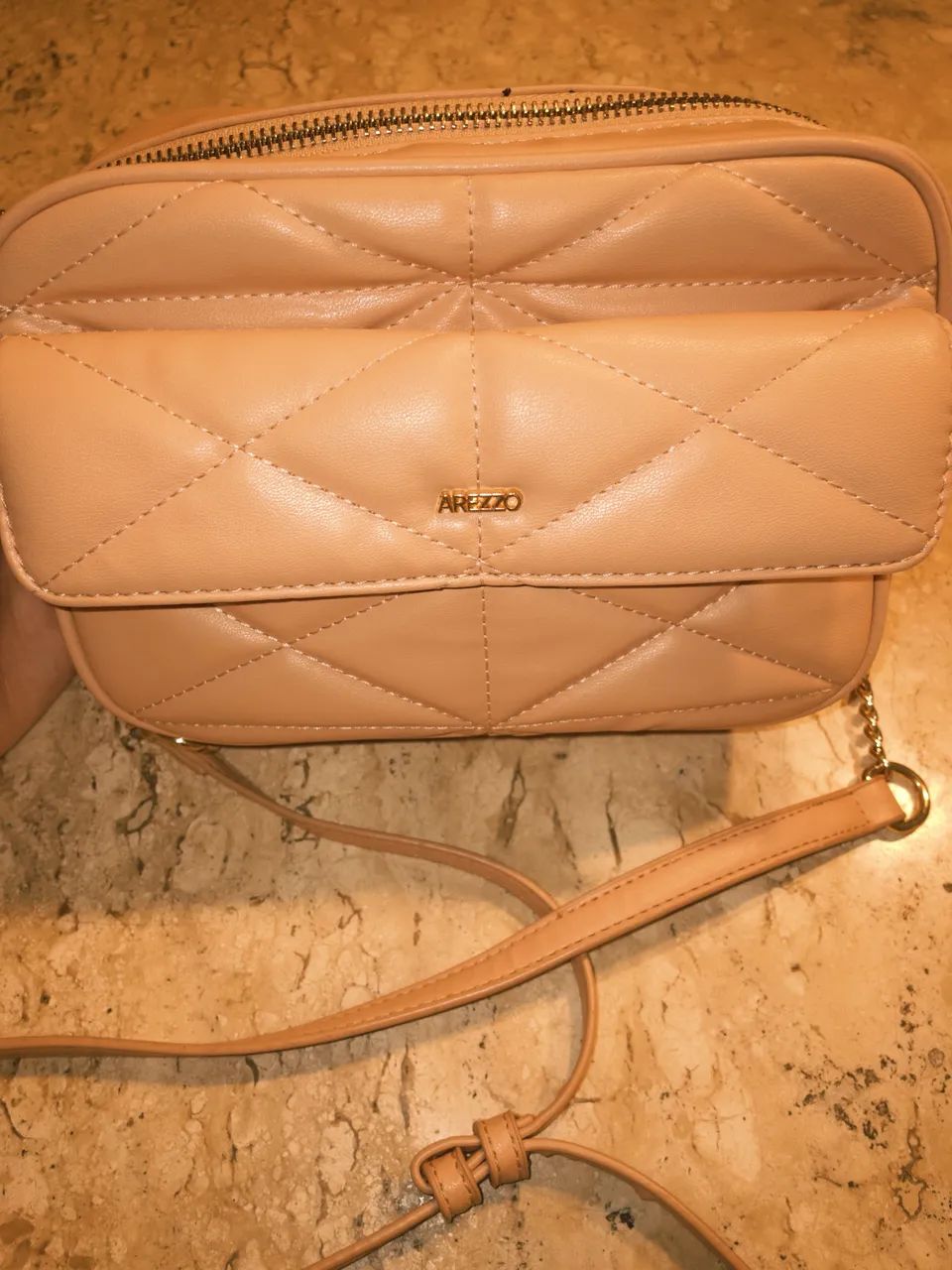 Bolsa Arezzo Original Bege Matelassê | Excelente Estado