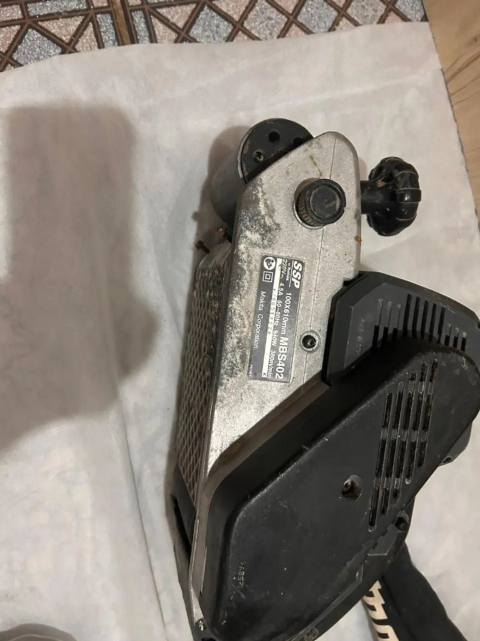 Lixadeira De Cinta 940w Industrial M9400b Makita SSP - Foto 2