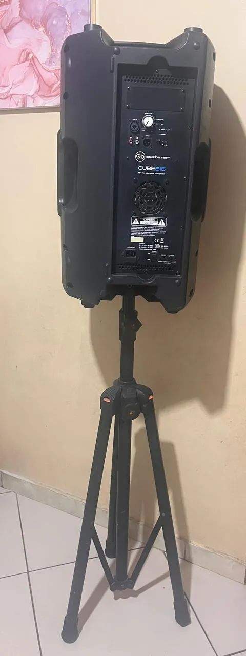 Caixa de Som Profissional com Pedestal - Foto 5