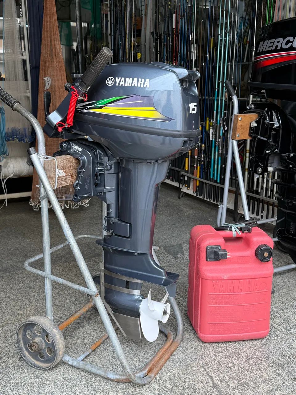 Motor de barco Yamaha 15 Hp 