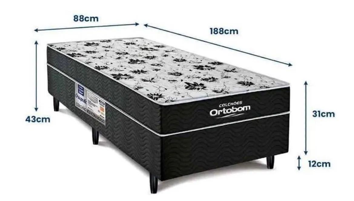 Cama Box Conjugada Solteiro - Foto 4