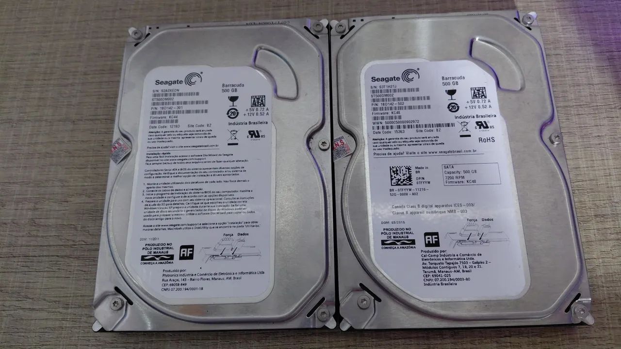 HD de Pc 500Gb Seagate- Funcionando!