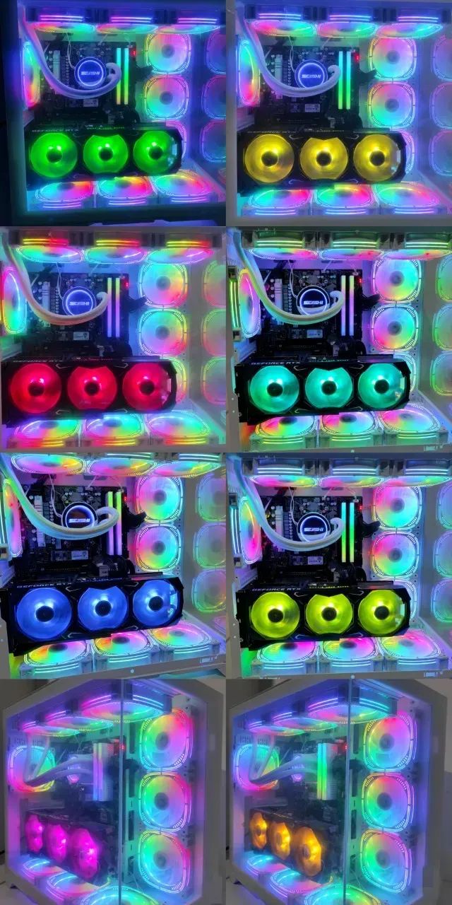 Pc Gamer Ultra Ryzen 5 7600 ou i5-14ª RTX 3080 (NOVO) AM5 DDR5 - Foto 5