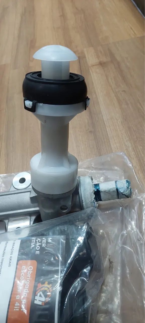 Caixa de direção elétrica ix35 pinhão 20mm - Foto 3