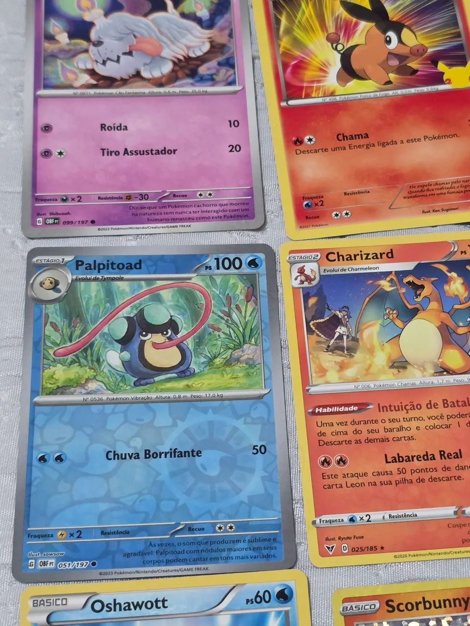8 Cartas Pokémon oficiais  - Foto 5
