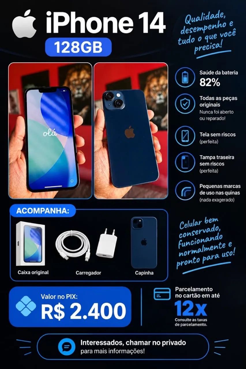 IPHONE 14 128GB - Foto 3