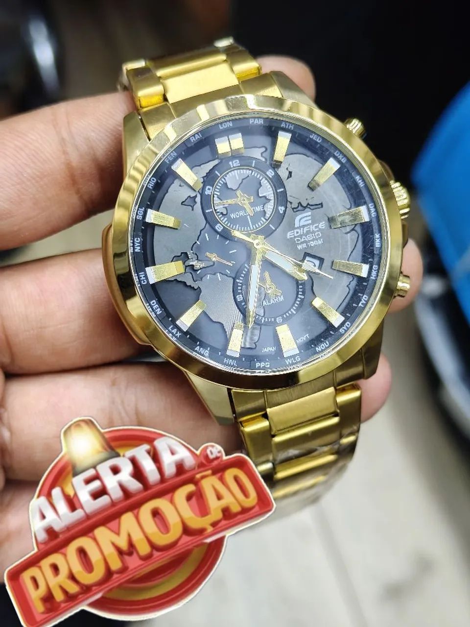 CASIO EDIFICE LANÇAMENTO NA PROMOÇÃO 