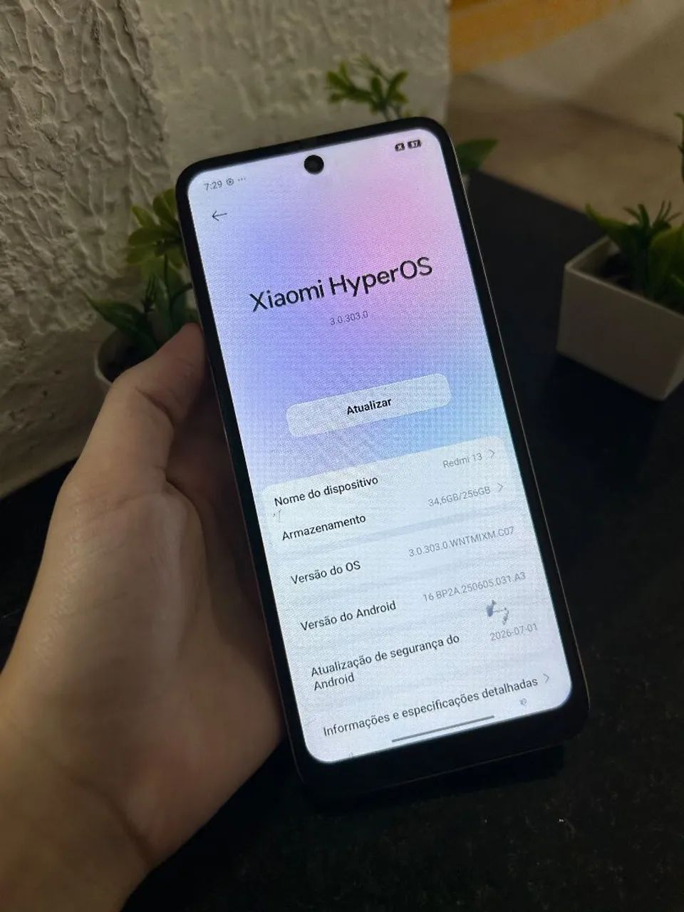 VENDO REDMI 13 EM ÓTIMO ESTADO !  - Foto 3