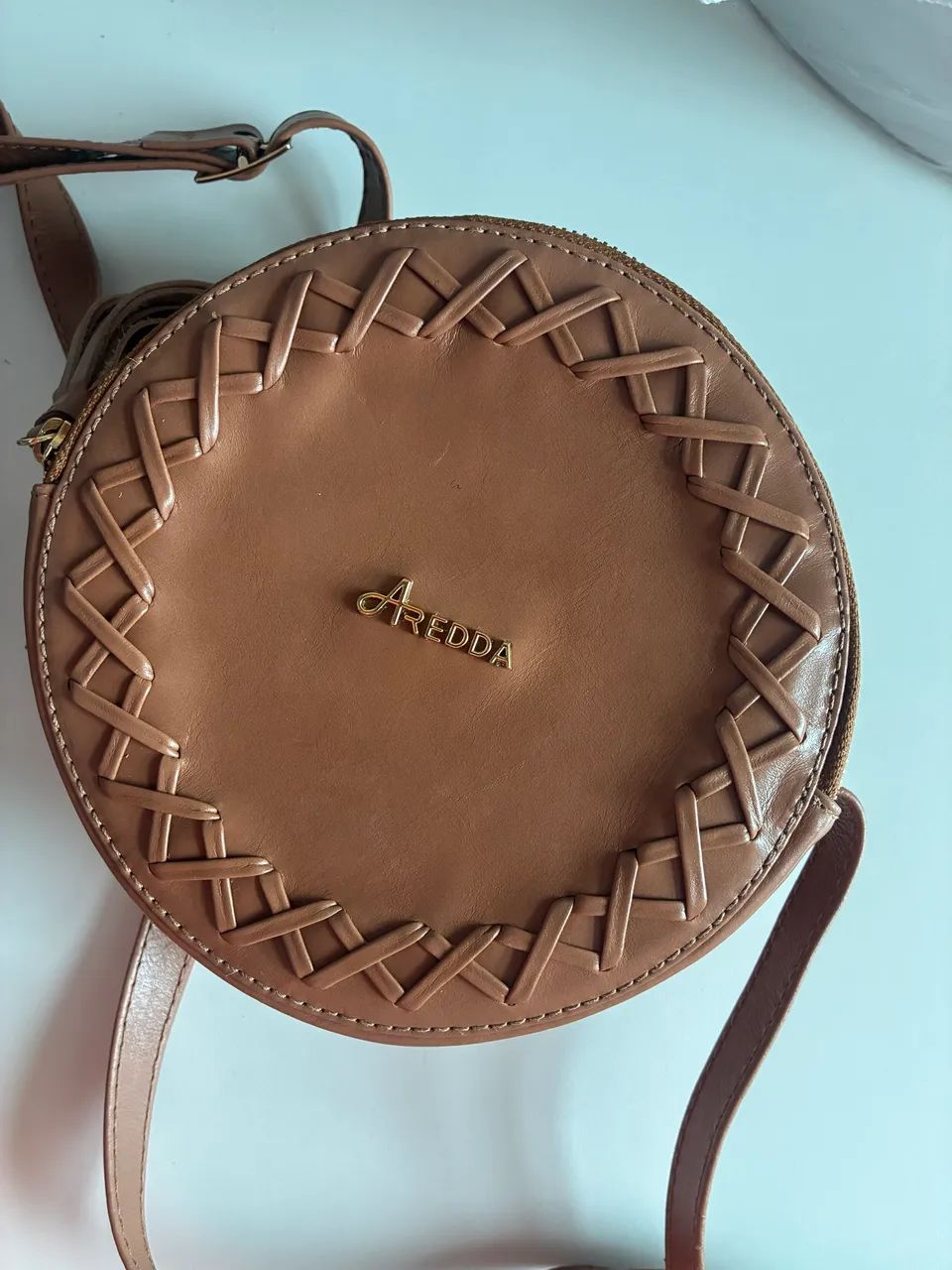 Linda bolsa Aredda em Couro