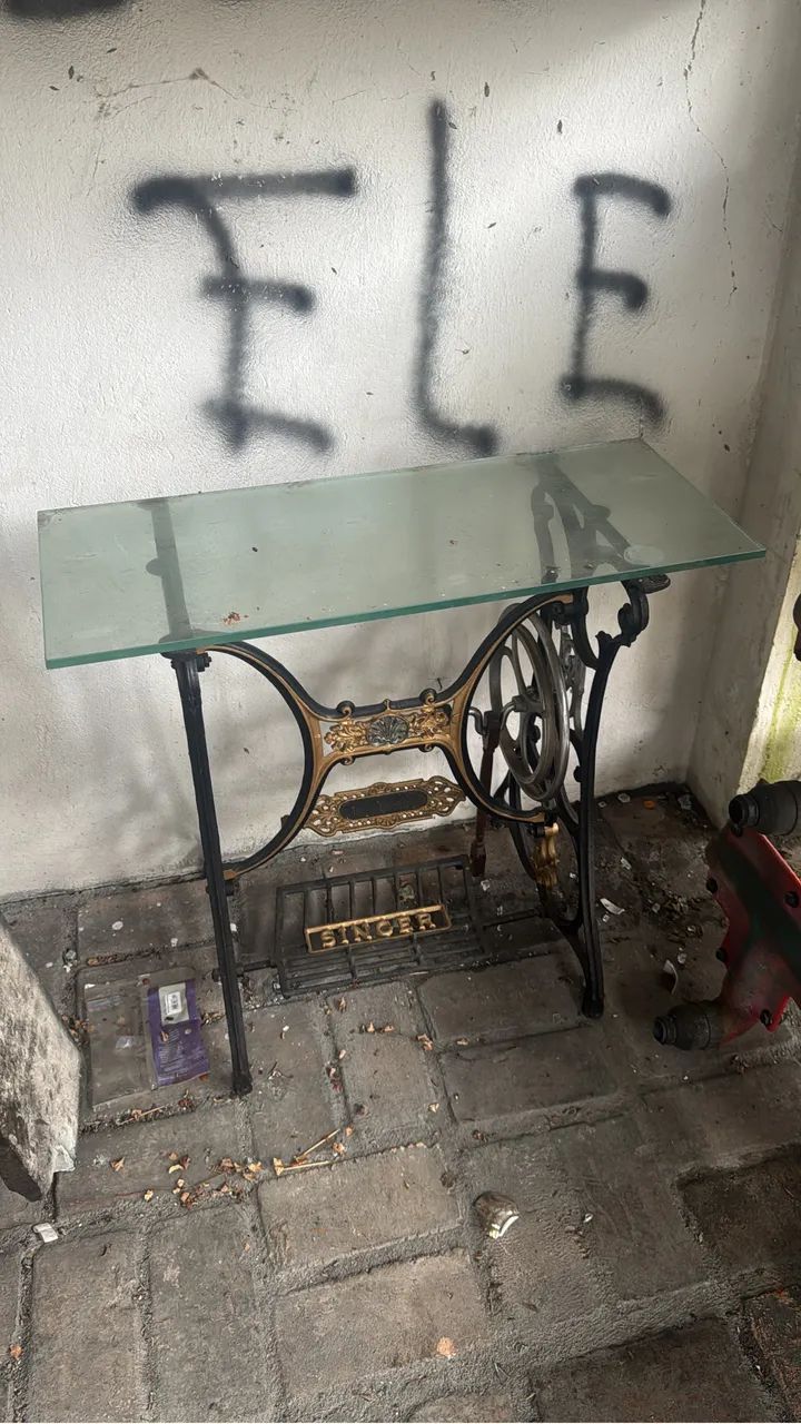 Pe de máquina para decoração  - Foto 3