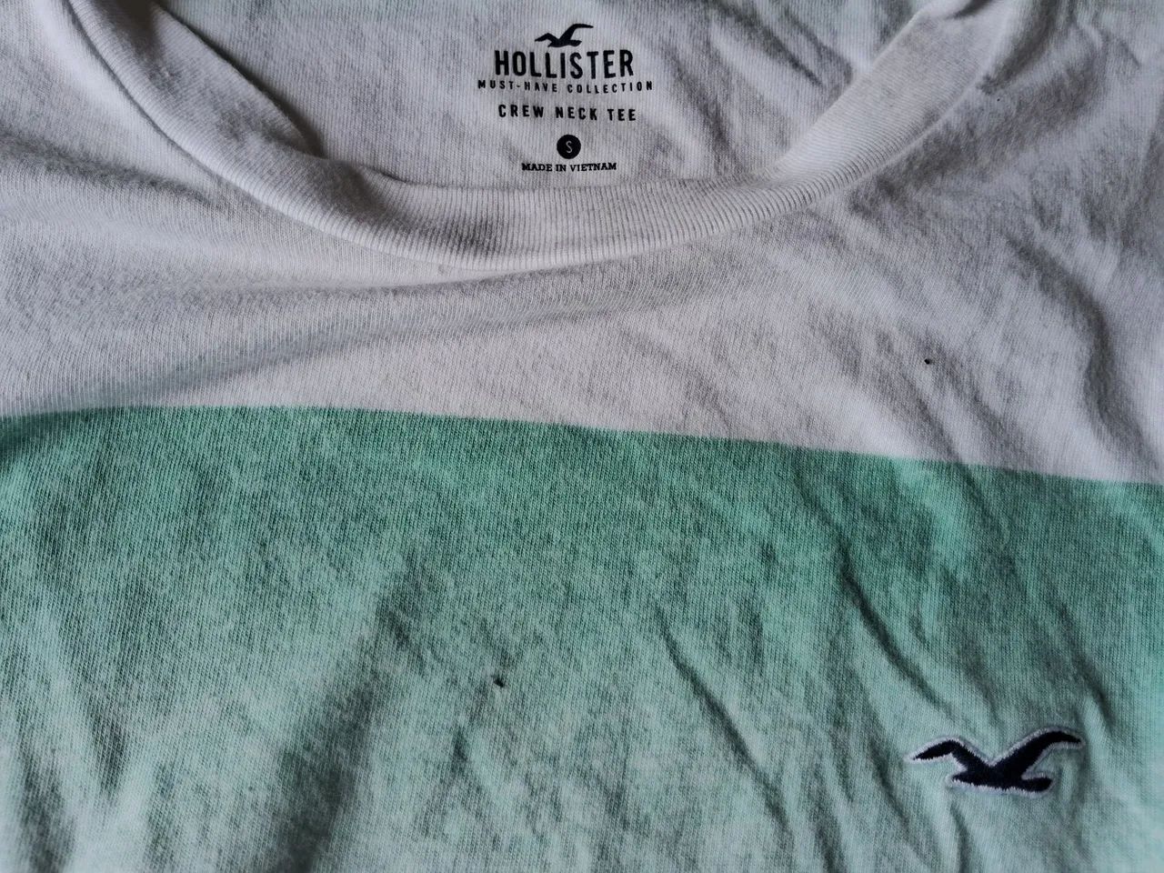 Camisa Hollister original verde degradê  - Foto 3