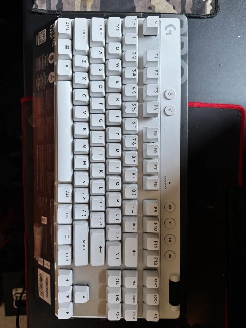 Teclado Logitech PRO X TKL RAPID